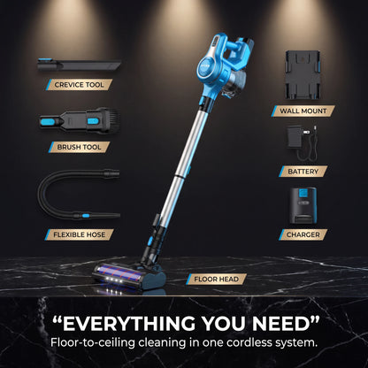 Nyven INSE S6 Series Cordless Vacuum – 35KPa Powerful Suction