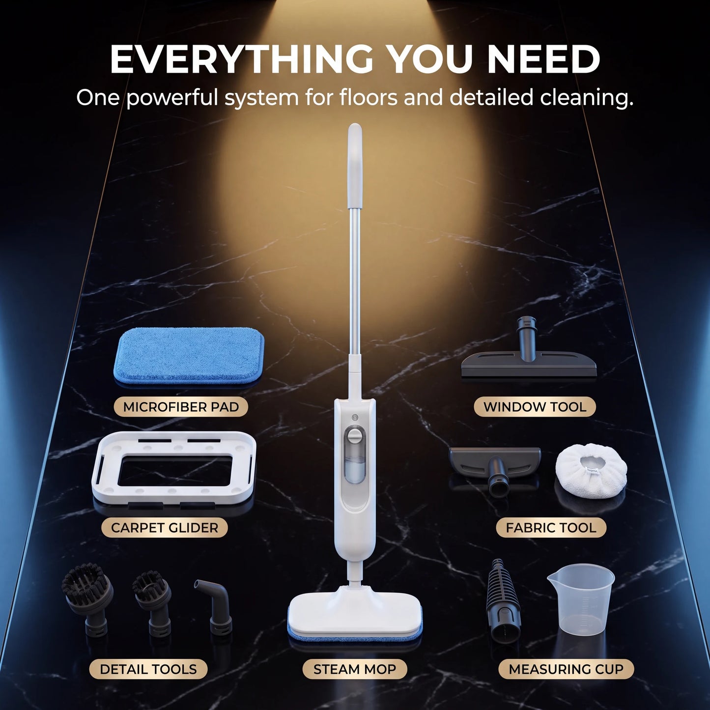 Nyven SteamScrub 6-in-1