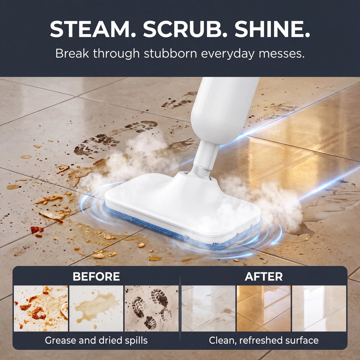 Nyven SteamScrub 6-in-1