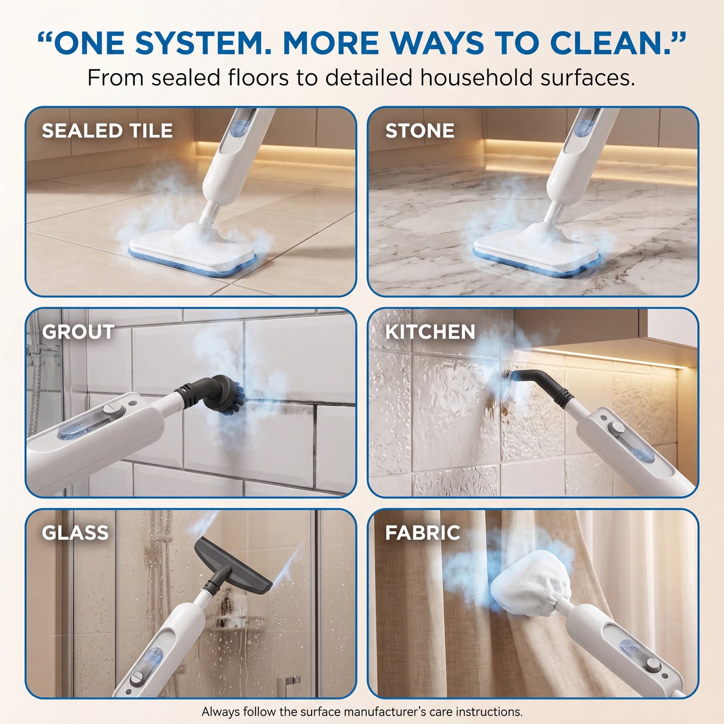Nyven SteamScrub 6-in-1