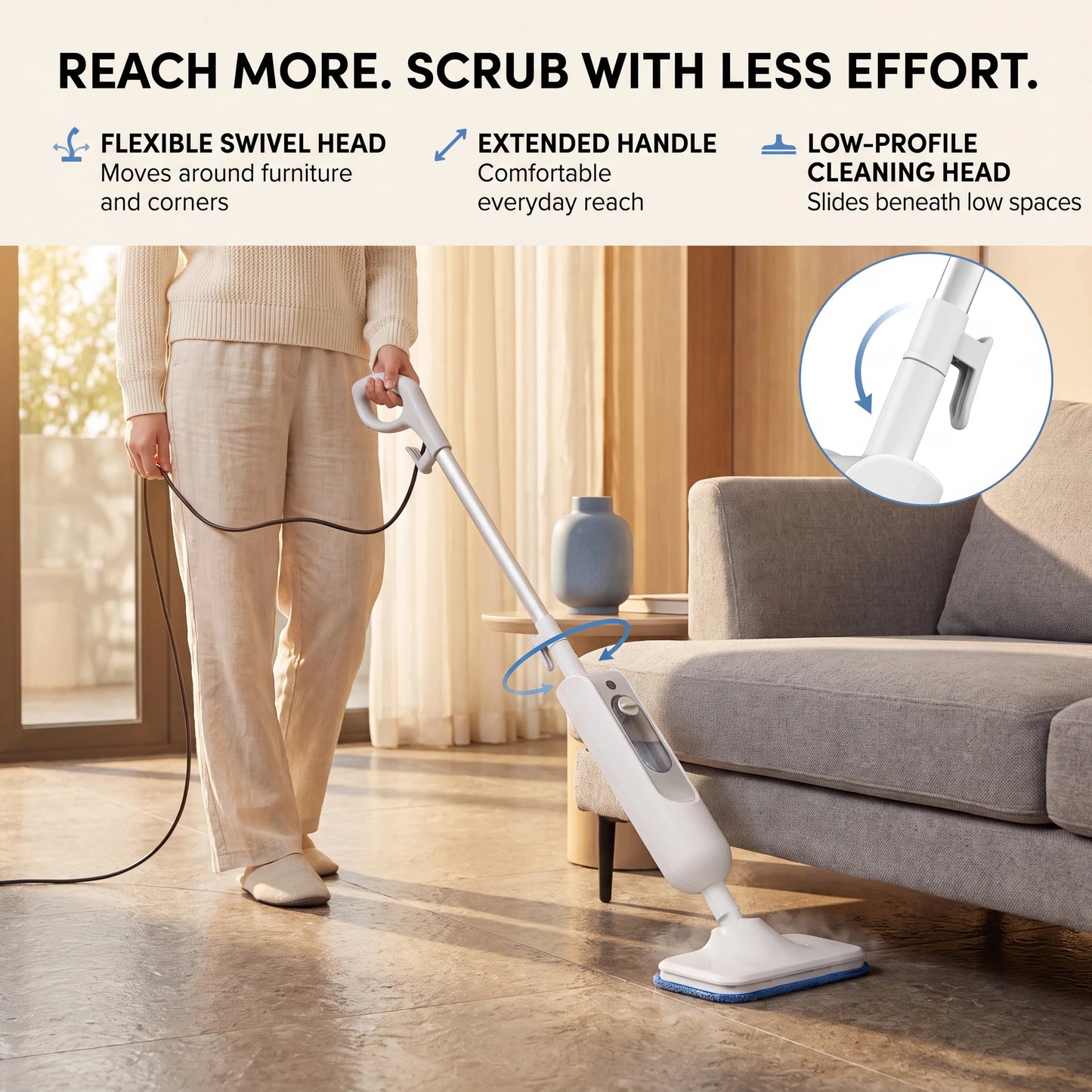 Nyven SteamScrub 6-in-1
