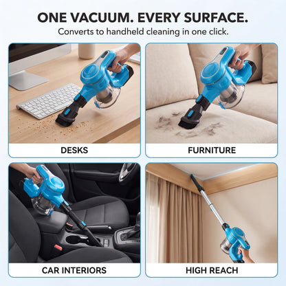 Nyven INSE S6 Series Cordless Vacuum – 35KPa Powerful Suction