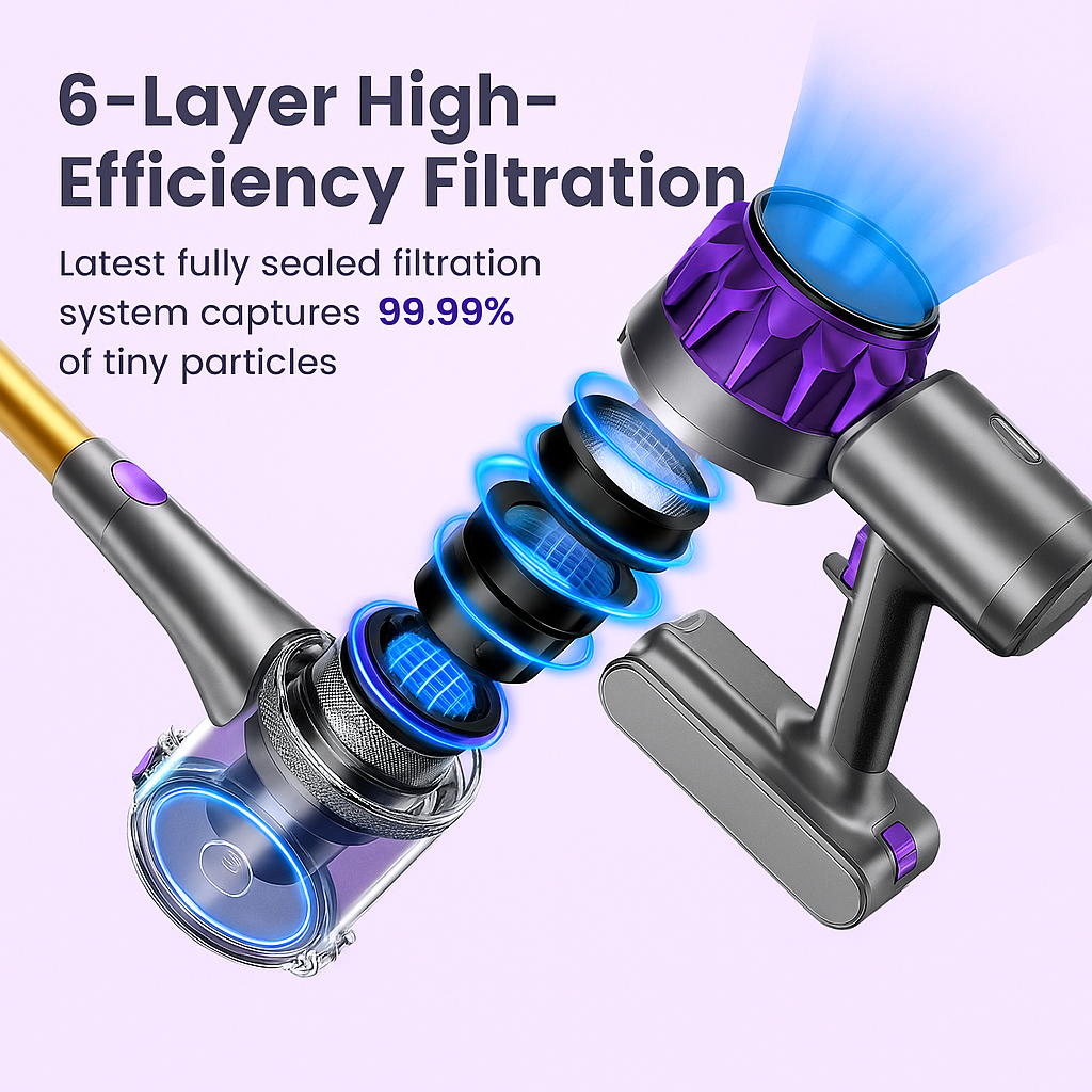 Nyven S3P Cordless Vacuum Cleaner