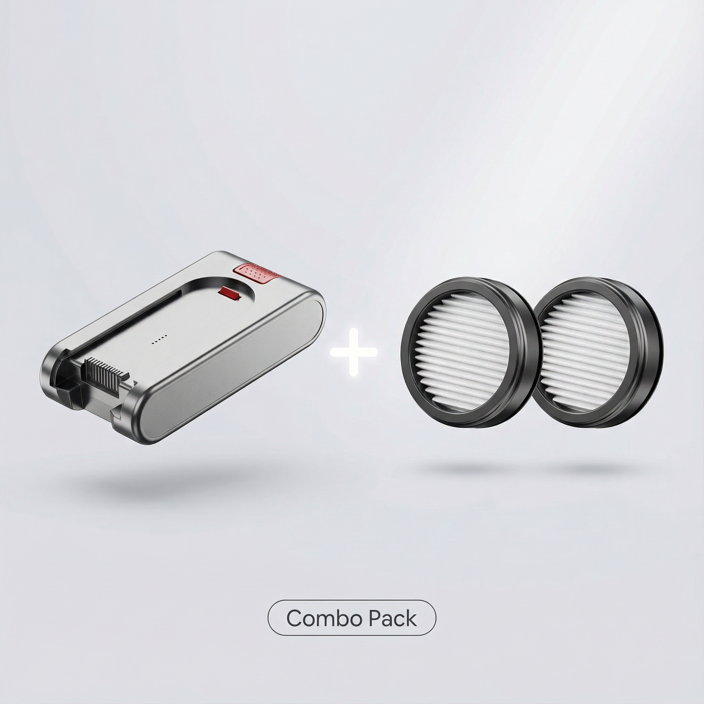 Nyven S3P Replacement Battery + 2 Filter Bundle