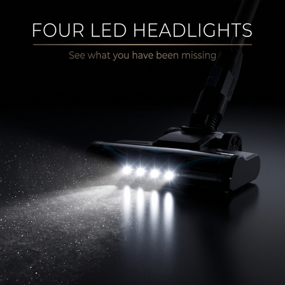 Nyven N520 Glide Cordless Vacuum – 38KPa Self-Standing